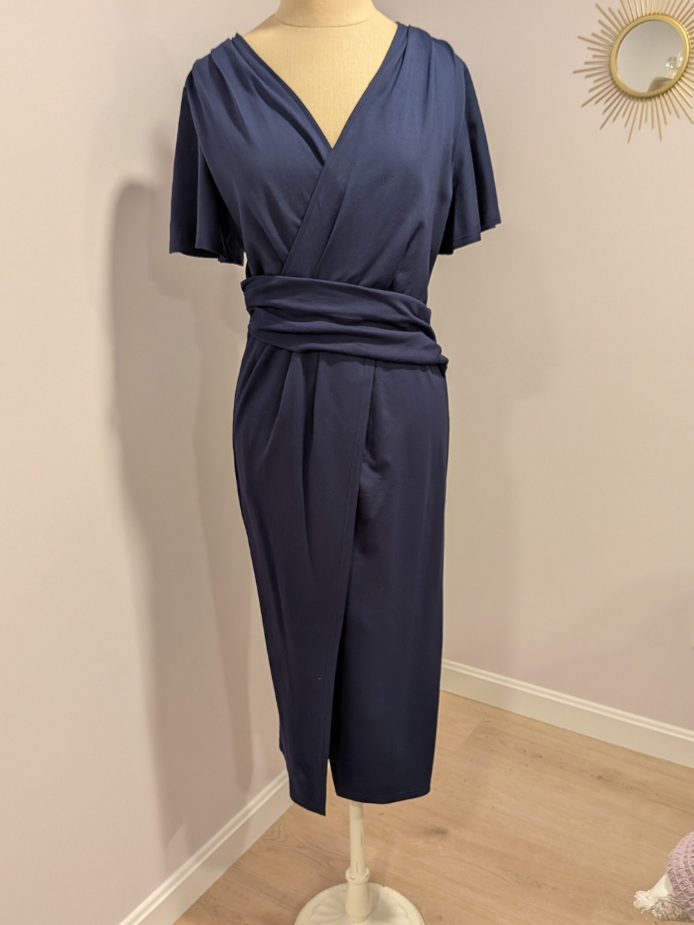 Grace Karin Navy Dress | Chic Party Guest Dress Office Siren